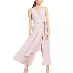 Calvin Klein Mock-Wrap Jumpsuit